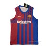 Camiseta de Entrenamiento Barcelona Sin Mangas 2021-2022 Azul Camiseta de Entrenamiento Barcelona Sin Mangas 2021-2022 Azul