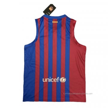 Camiseta de Entrenamiento Barcelona Sin Mangas 2021-2022 Azul