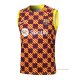 Camiseta de Entrenamiento Barcelona Sin Mangas 2023-2024 Amarillo