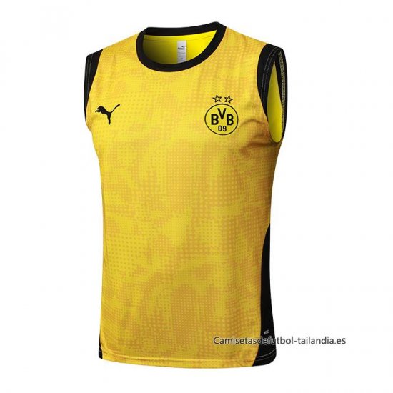 Camiseta de Entrenamiento Borussia Dortmund Sin Mangas 2025-2026 Amarillo - Haga un click en la imagen para cerrar