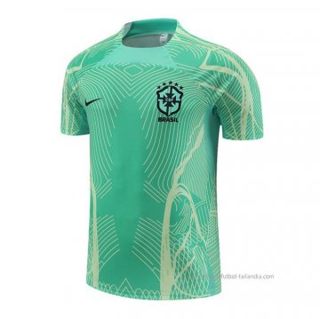 Camiseta de Entrenamiento Brasil 2022-2023 Verde Camiseta de Entrenamiento Brasil 2022-2023 Verde