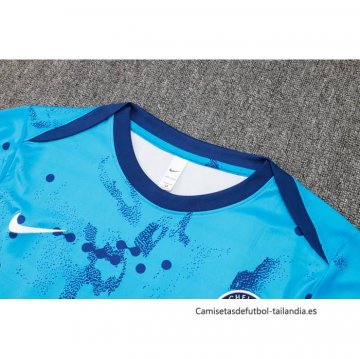 Camiseta de Entrenamiento Chelsea 2024-2025 Azul