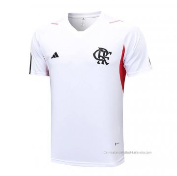 Camiseta de Entrenamiento Flamengo 2023-2024 Blanco Camiseta de Entrenamiento Flamengo 2023-2024 Blanco