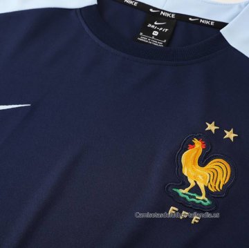 Camiseta de Entrenamiento Francia 2024-2025 Azul