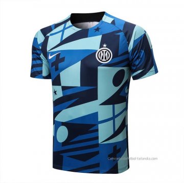 Camiseta de Entrenamiento Inter Milan 2022-2023 Azul Camiseta de Entrenamiento Inter Milan 2022-2023 Azul