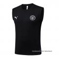Camiseta de Entrenamiento Manchester City Sin Mangas 2025-2026 Negro