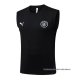 Camiseta de Entrenamiento Manchester City Sin Mangas 2025-2026 Negro