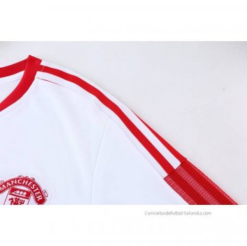 Camiseta de Entrenamiento Manchester United 2023-2024 Blanco