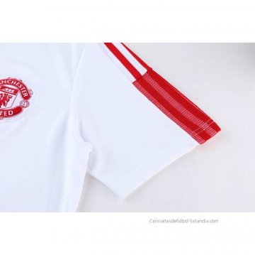 Camiseta de Entrenamiento Manchester United 2023-2024 Blanco
