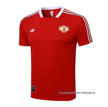 Camiseta de Entrenamiento Manchester United 2025-2026 Rojo Camiseta de Entrenamiento Manchester United 2025-2026 Rojo