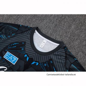 Camiseta de Entrenamiento Napoli 2025-2026 Negro