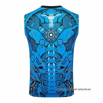 Camiseta de Entrenamiento Napoli Sin Mangas 2025-2026 Azul