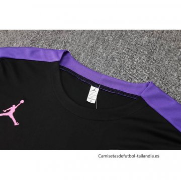 Camiseta de Entrenamiento Paris Saint-Germain Jordan 2024-2025 Negro