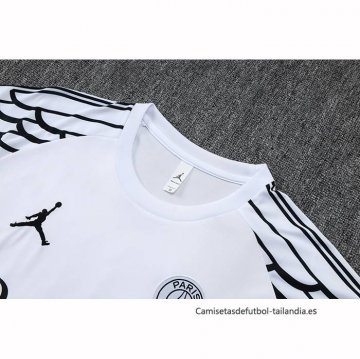 Camiseta de Entrenamiento Paris Saint-Germain Jordan 2025-2026 Blanco