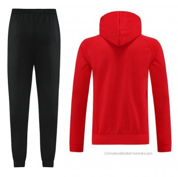 Chandal con Capucha del Arsenal 2022-2023 Rojo