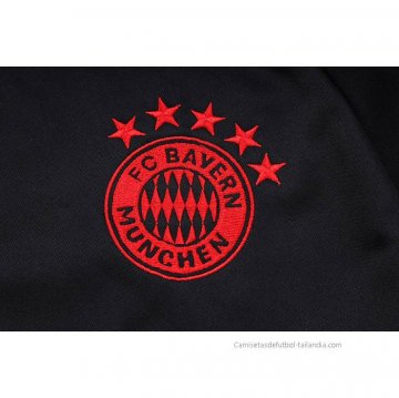 Chandal con Capucha del Bayern Munich 2023-2024 Negro