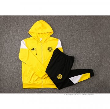 Chandal con Capucha del Borussia Dortmund 2021-2022 Amarillo