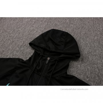 Chandal con Capucha del Inter Milan 2021-2022 Negro