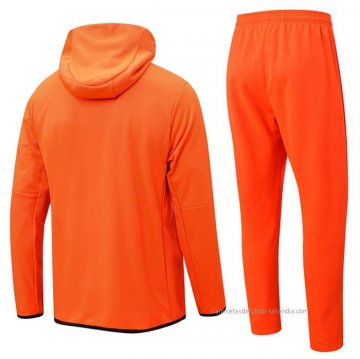 Chandal con Capucha del Paris Saint-Germain 2022-2023 Naranja