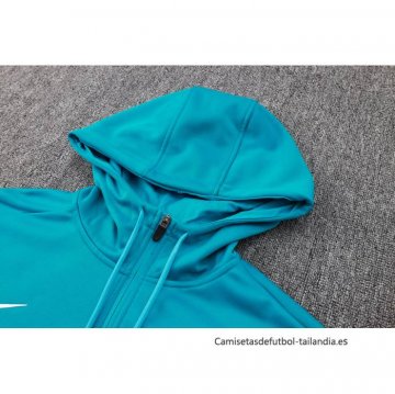 Chandal con Capucha del Paris Saint-Germain 2024-2025 Verde