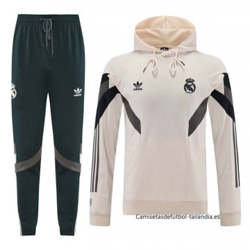 Chandal con Capucha del Real Madrid 2024 Rosa Chandal con Capucha del Real Madrid 2024 Rosa