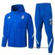 Chandal con Capucha del Real Madrid 2025-2026 Azul