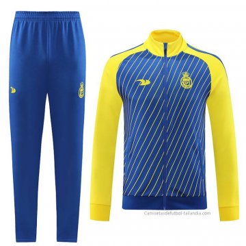Chandal de Chaqueta del Al Nassr 2023-2024 Azul Chandal de Chaqueta del Al Nassr 2023-2024 Azul