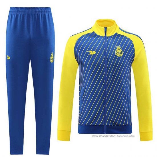 Chandal de Chaqueta del Al Nassr 2023-2024 Azul - Haga un click en la imagen para cerrar