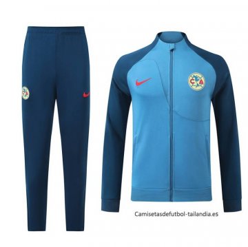 Chandal de Chaqueta del America 2024-2025 Azul Chandal de Chaqueta del America 2024-2025 Azul