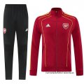 Chandal de Chaqueta del Arsenal 2025-2026 Rojo