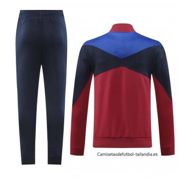 Chandal de Chaqueta del Barcelona 2024-2025 Rojo