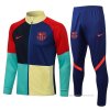 Chandal de Chaqueta del Barcelona 2021-2022 Azul y Rojo Chandal de Chaqueta del Barcelona 2021-2022 Azul y Rojo