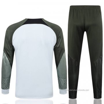 Chandal de Chaqueta del Barcelona Nino 2023-2024 Gris