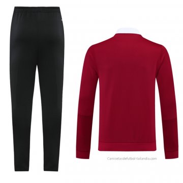 Chandal de Chaqueta del Bayern Munich Nino 2021-2022 Rojo