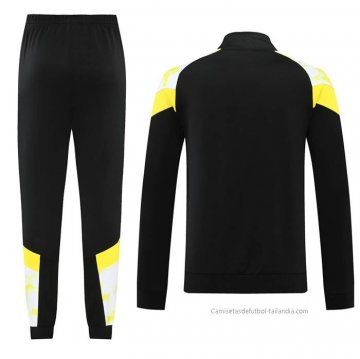 Chandal de Chaqueta del Borussia Dortmund 2022-2023 Negro