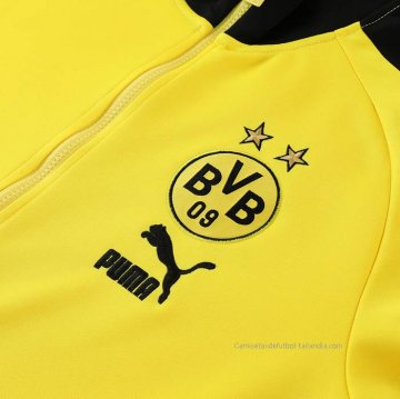 Chandal de Chaqueta del Borussia Dortmund 2023-2024 Amarillo