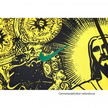 Chandal de Chaqueta del Brasil Jesus Nino 2024-2025 Amarillo