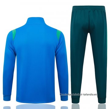Chandal de Chaqueta del Brasil Nino 2026-2027 Azul