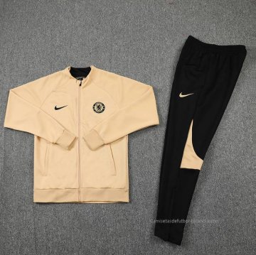 Chandal de Chaqueta del Chelsea 2022-2023 Caqui