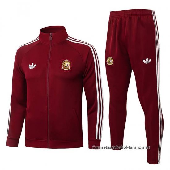 Chandal de Chaqueta del Espana 2026-2027 Rojo - Haga un click en la imagen para cerrar