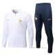 Chandal de Chaqueta del Francia Nino 2022-2023 Blanco