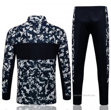 Chandal de Chaqueta del Italia 2021-2022 Negro