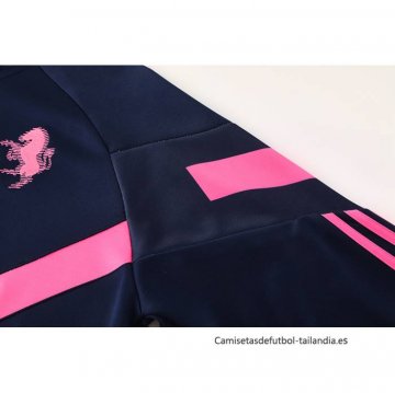 Chandal de Chaqueta del Juventus 2024-2025 Azul