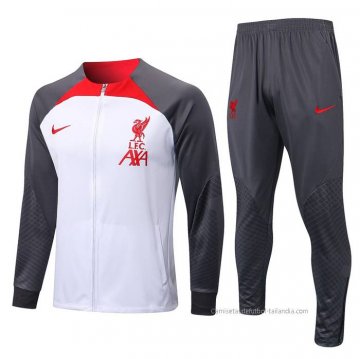 Chandal de Chaqueta del Liverpool 2022-2023 Blanco Chandal de Chaqueta del Liverpool 2022-2023 Blanco