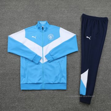 Chandal de Chaqueta del Manchester City 2021-2022 Azul