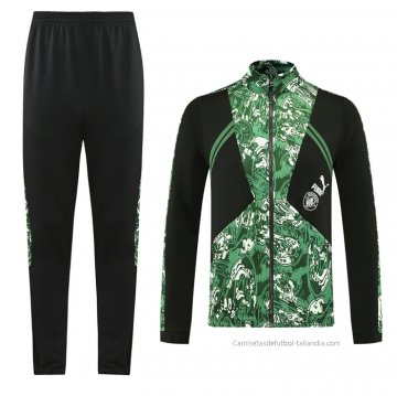 Chandal de Chaqueta del Manchester City 2021-2022 Verde Chandal de Chaqueta del Manchester City 2021-2022 Verde
