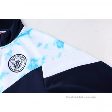 Chandal de Chaqueta del Manchester City 2022-2023 Azul
