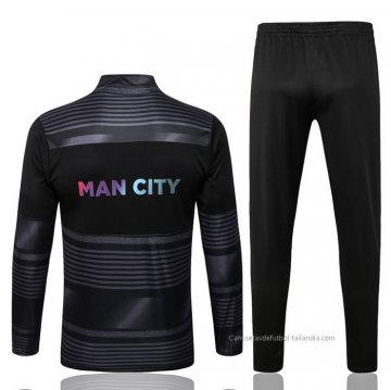 Chandal de Chaqueta del Manchester City 2022-2023 Negro