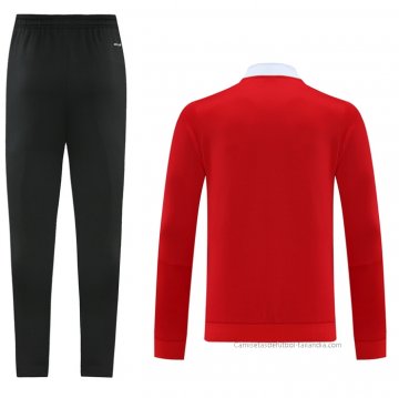 Chandal de Chaqueta del Manchester United 2021-2022 Rojo