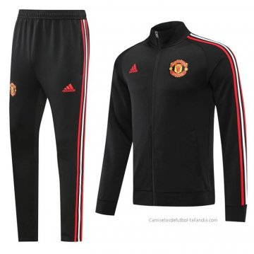 Chandal de Chaqueta del Manchester United 2022-2023 Negro